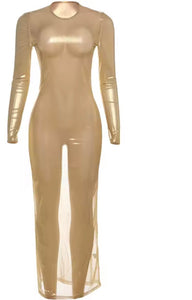 SHEREEN MAXI  GOLD